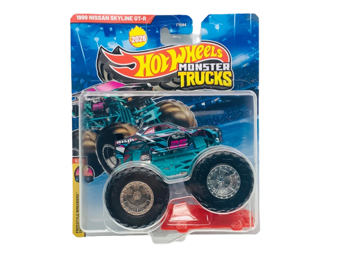 Hot Wheels Monster Truck 1999 Nissan Skyline GTR NISMO