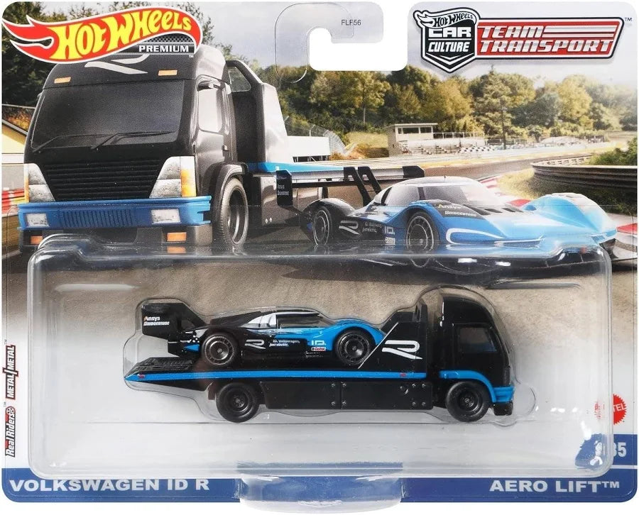 Hot Wheels Volkswagen ID R Aero Lift Team Transport