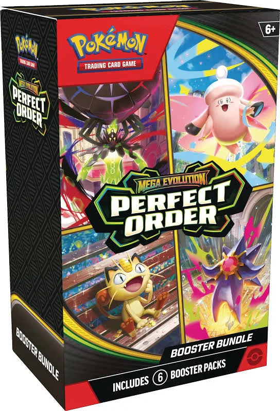 Pokémon TCG Mega Evolution Perfect Order Booster Bundle